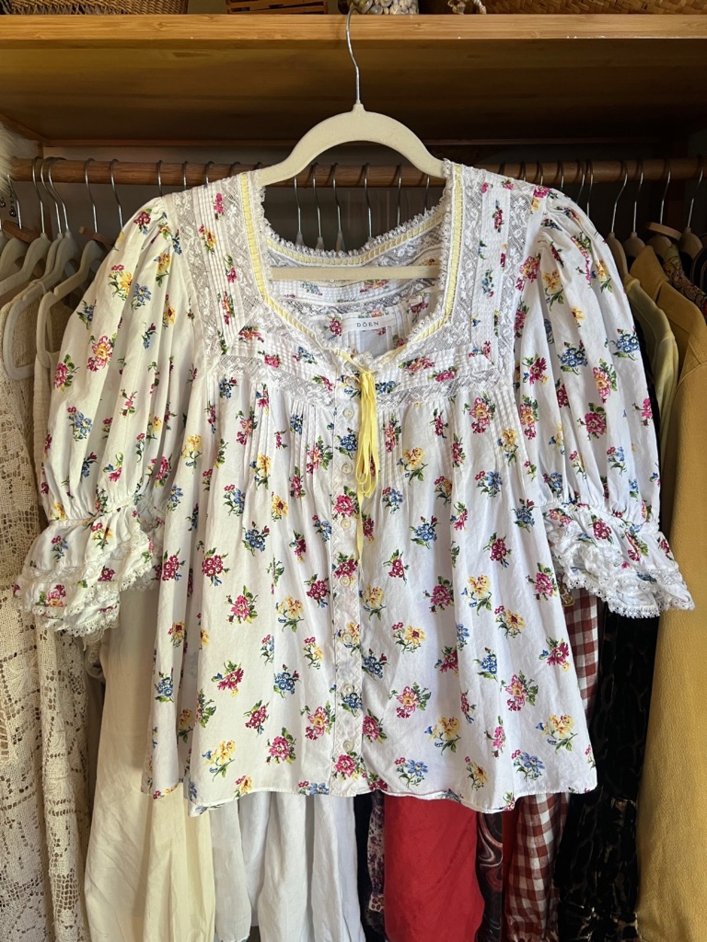 Doen Blouse XL EUC